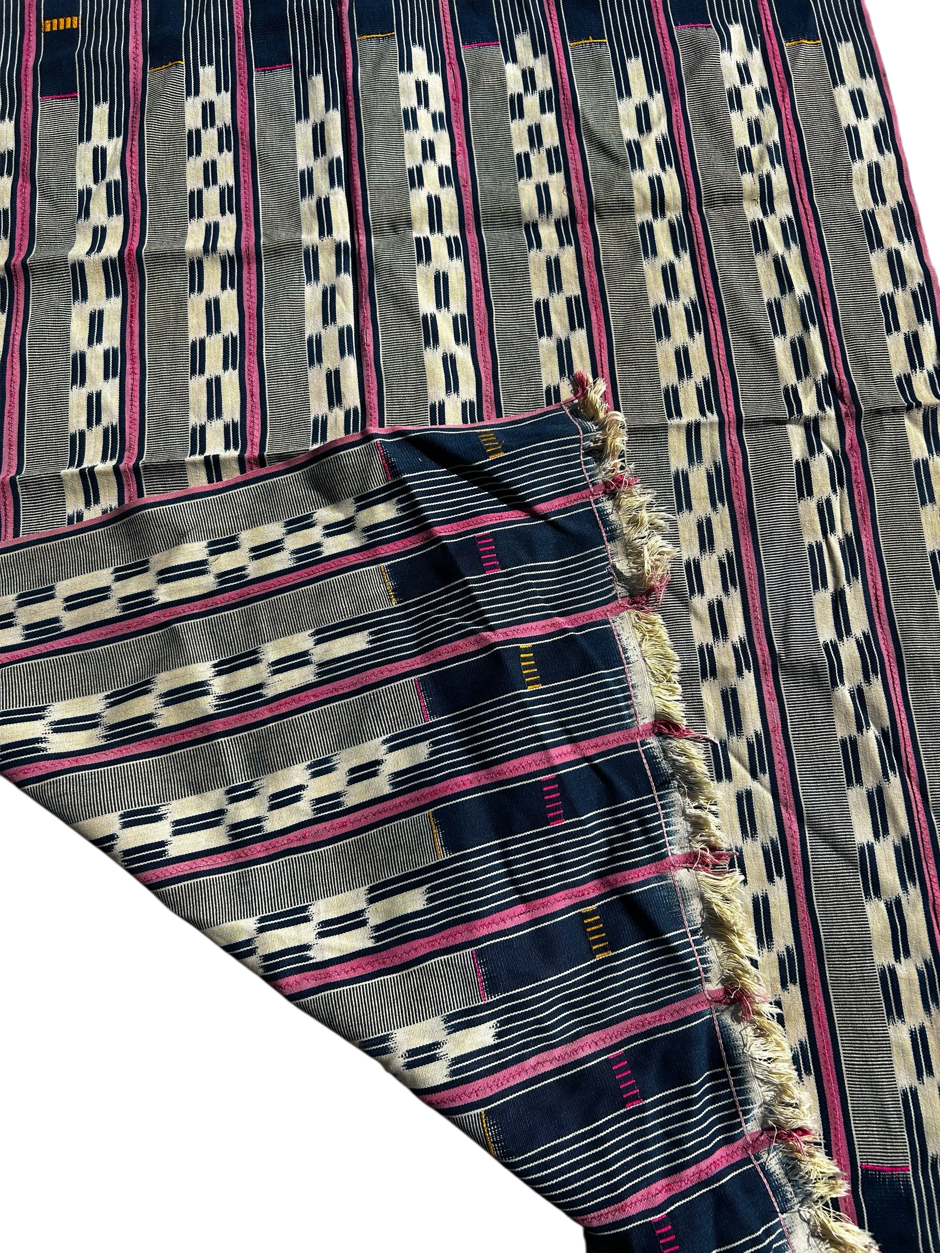 African Ewe Handwoven Textile – 60 x 42.5 inches