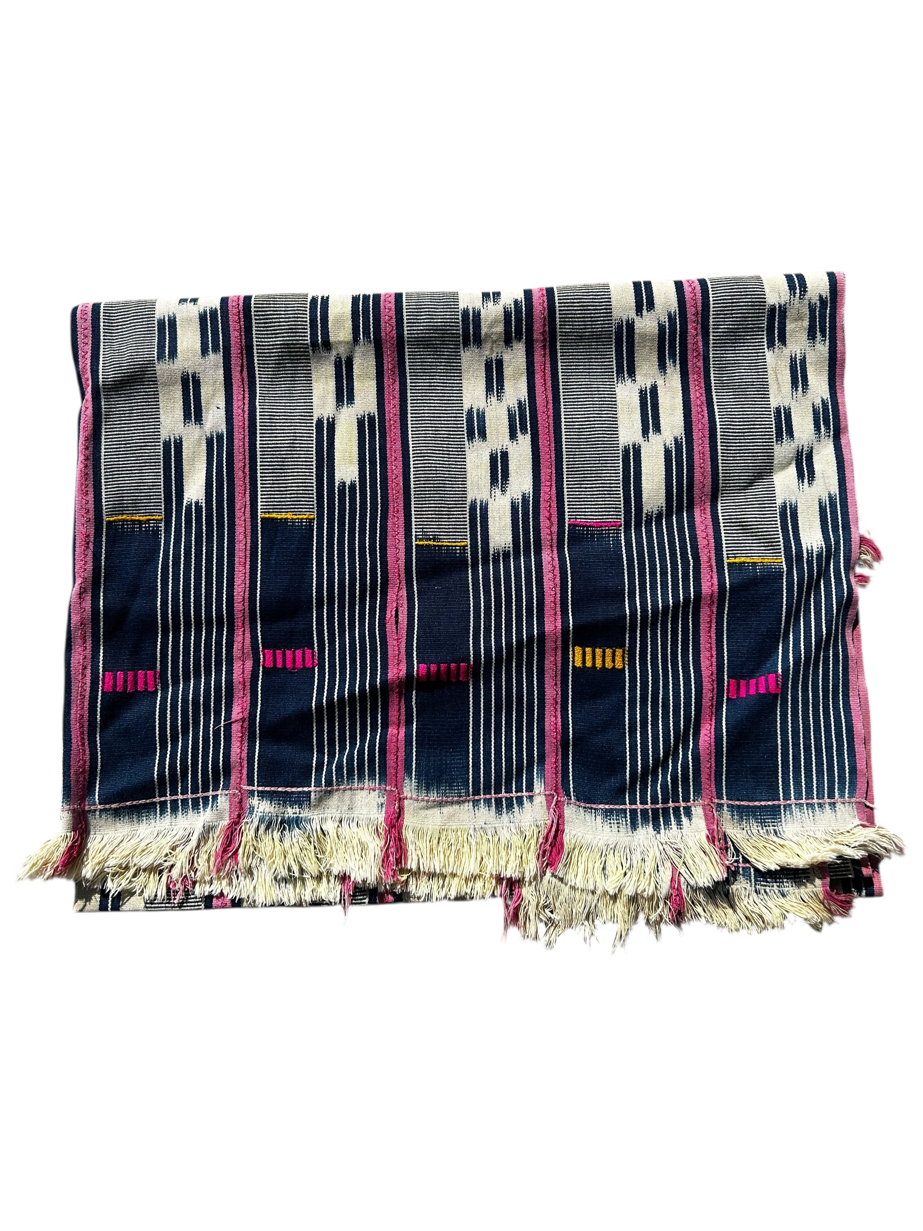 African Ewe Handwoven Textile – 60 x 42.5 inches