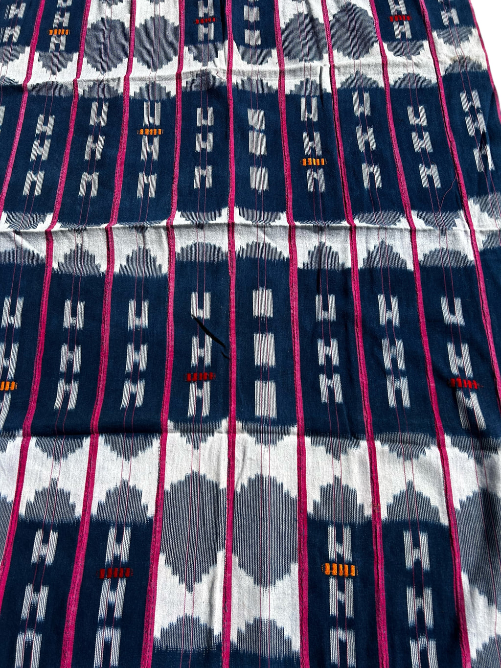 Authentic African Ewe Strip-Woven Textile – 59.5 x 42.5 inches