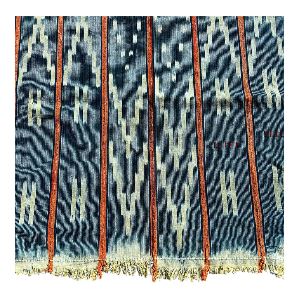 Earthline Ewe Strip-Woven African Textile – 55 x 40.5 inches