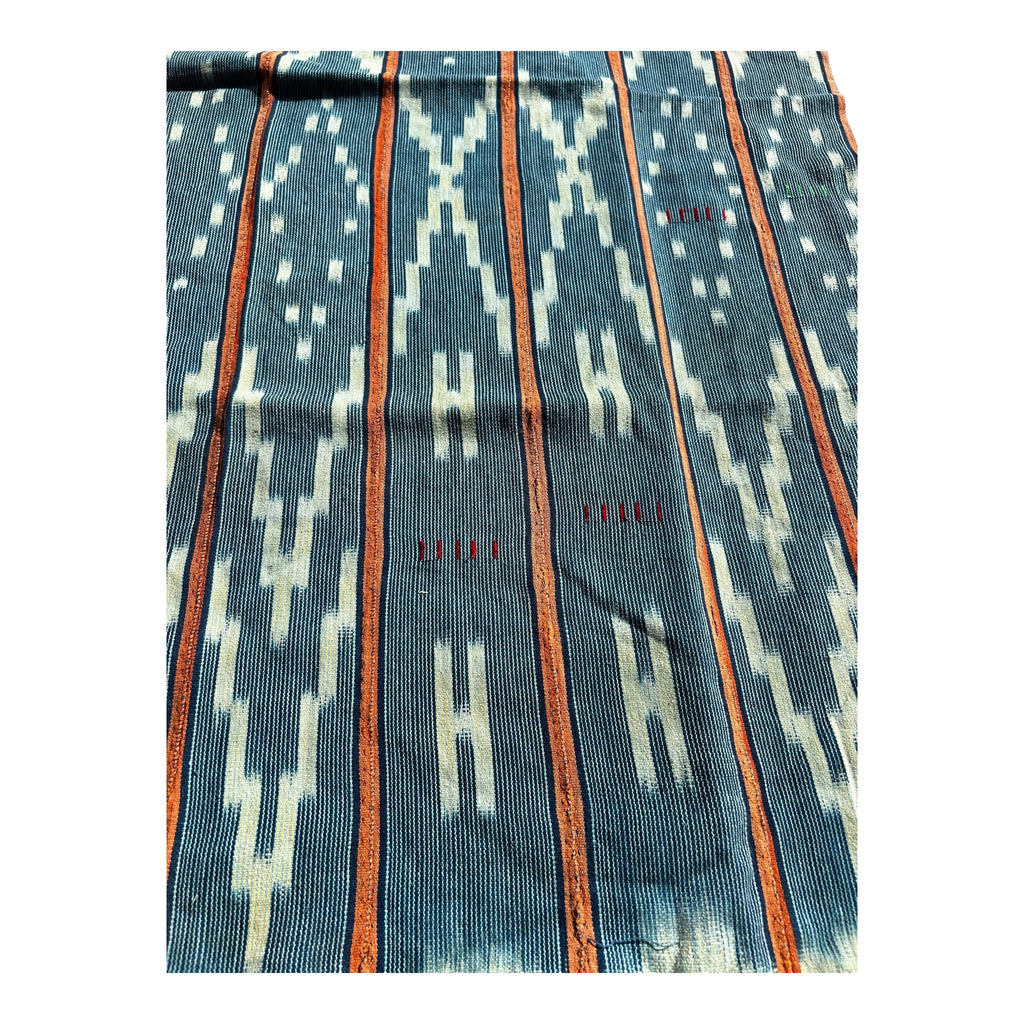 Earthline Ewe Strip-Woven African Textile – 55 x 40.5 inches