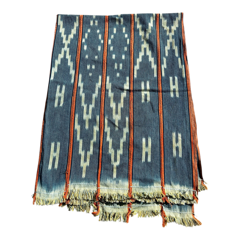 Earthline Ewe Strip-Woven African Textile – 55 x 40.5 inches