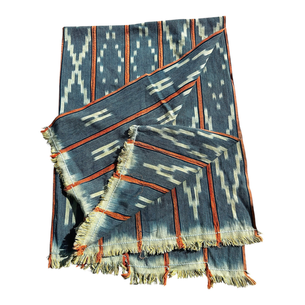 Earthline Ewe Strip-Woven African Textile – 55 x 40.5 inches