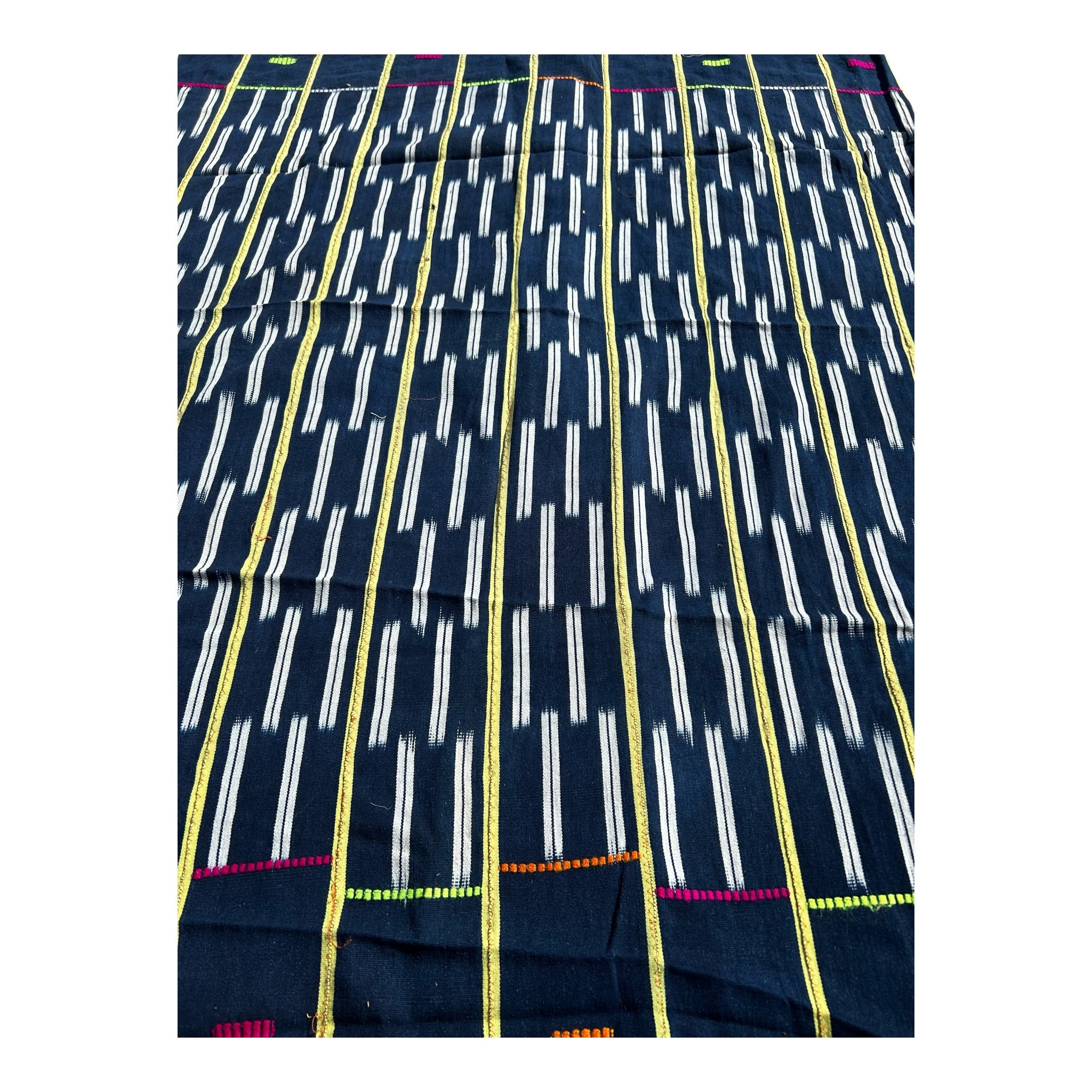 Ewe Strip-Woven African Textile – 59 x 42.5 inches