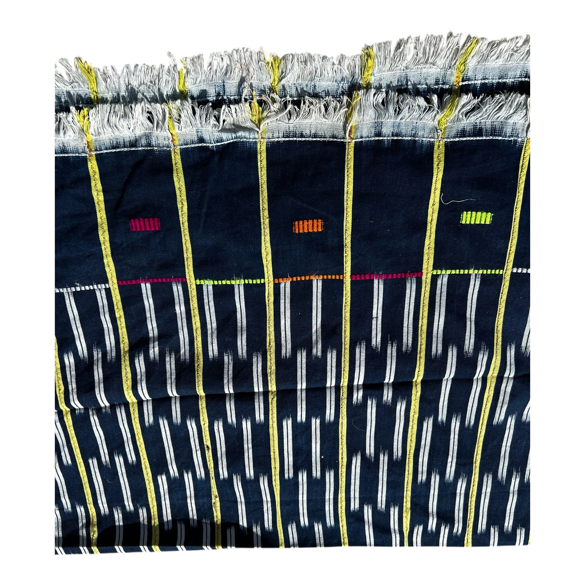 Ewe Strip-Woven African Textile – 59 x 42.5 inches