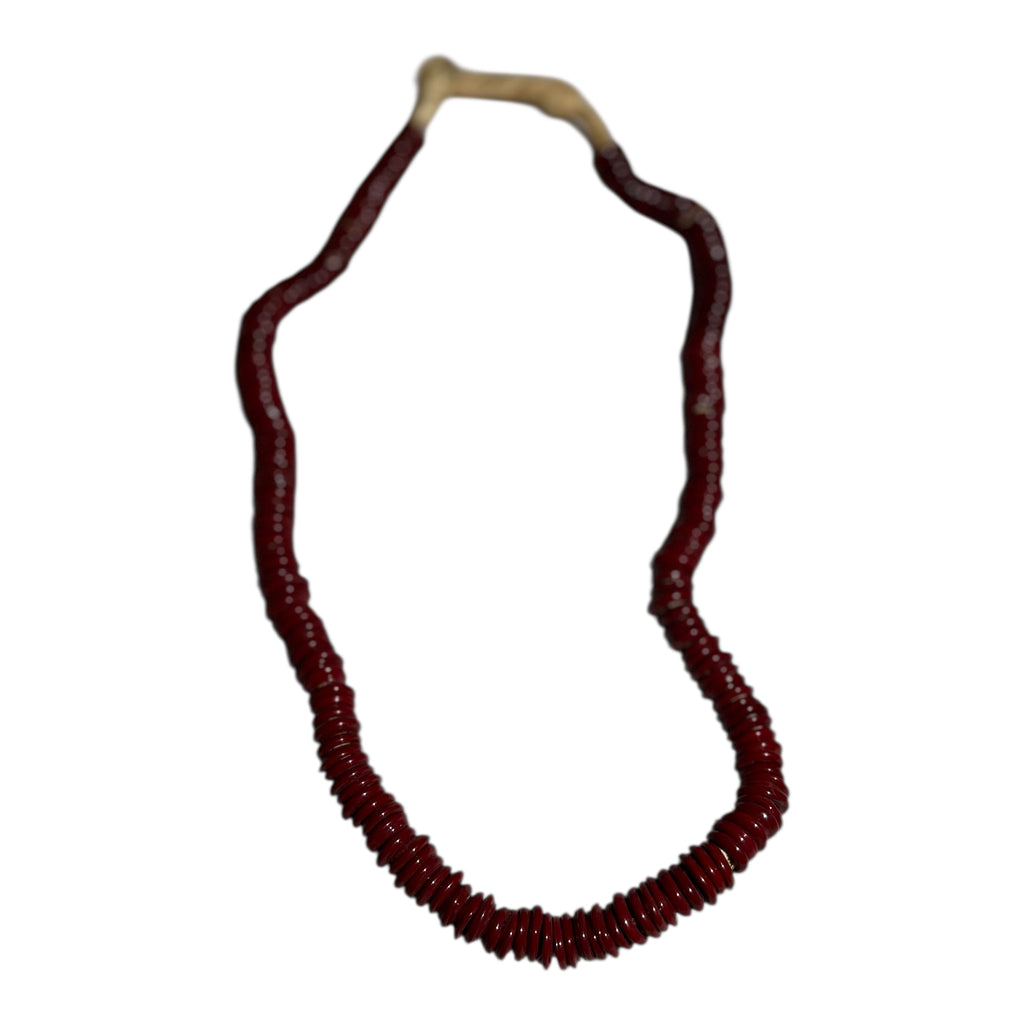 African-Style Heishi Disk Beads – Artisan Trade Bead Strand (12" Strand)